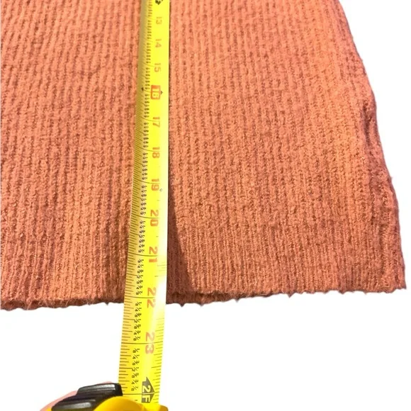 Love Tree small apricot sweater ballon sleeves hobo cozy oversized slouchy - Picture 7 of 10